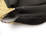 Комплект 1+1 тапицерия от еко кожа за MAN TGX EURO 6 2021+ - бежово-черно