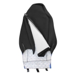 Комплект 1+1 тапицерия от еко кожа за MAN TGX EURO 6 2021+ - синьо-черно