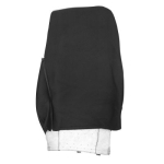 Комплект 1+1 тапицерия от еко кожа за DAF XF 106 2015-2021 - сиво-черно