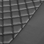 Комплект 1+1 тапицерия от еко кожа за MERCEDES ACTROS MP4 EURO 6 2015-2021 - черно