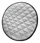 Универсален калъф за автомобилен волан - сенник за волан 43cm с текстилна подплата за защита на волана от слънцето и високи температури