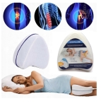 Ортопедична анатомична възглавница за колене и крака от мемори пяна, с подвижен калъф