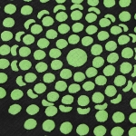 Комплект от 2 бр. самозагряващи се наколенки с турмалин - еластични, универсален размер, унисекс, цвят черен