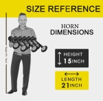 Пневматична Тромба - 30 мелодии, 24V с 6 тръби и дистанционно управление