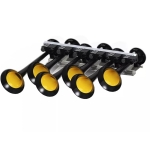 Пневматична Тромба - 30 мелодии, 24V с 6 тръби и дистанционно управление