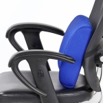 Комплект лумбална възглавница и ортопедична възглавница за сядане, 2 в 1, мемори пяна, подходящи за офис стол или автомобил