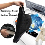 Ергономична седалка с мемори пяна и 3D дишаща мрежа – противохлъзгаща, с колан, за кола, офис и дом