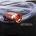 Самозасмукващ маркуч с клапан 12мм 1.7 м, ръчна сифонна помпа за гориво и течности