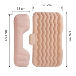 Надуваем матрак за задна седалка на автомобил с помпа и възглавници - за пътуване и къмпинг