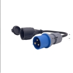 Комплект кабели адаптер и удължител за кемпер/каравана 230V (CEE/Shucko) - Адаптер от CEE към Шуко и Удължител 1.5 м от Шуко към 3 пинов CEE