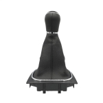 Топка скоростен лост с маншон от еко кожа  5 скорости за VW Golf Mk 5, Mk 6, Scirocco Mk3, Jetta Mk6, VW EOS, 6 Viteze ОЕМ 1K0711113