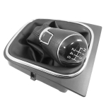 Топка скоростен лост с маншон от еко кожа  6 скорости за VW Golf Mk 5, Mk 6, Scirocco Mk3, Jetta Mk6, VW EOS ОЕМ 1K0711113