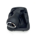 Топка Скоростен Лост с Маншон От Еко Кожа За VW Polo Mk4 5 Скорости ОЕМ 6Q2711113F