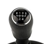 Топка Скоростен Лост с Маншон От Еко Кожа За VW Transporter T5 T5.1 5 Скорости ОЕМ 7H0711113 7E071144