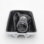 Топка Скоростен Лост с Маншон От Еко Кожа За Volkswagen Tiguan I, Sharan II, Golf Plus 6 Скорости ОЕМ 5N0711113Q