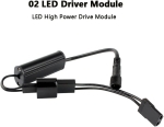 Комплект LED Angel Eyes крушки за BMW – CANBUS, жълта / оранжева светлина, Plug & Play