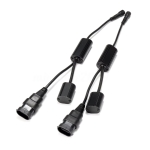 Комплект H8 40W LED Angel Eyes крушки за BMW – CANBUS, бяла светлина, OEM 63217760782