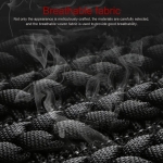 Комплект луксозна тапицерия кожа с текстил, Черна с бял и син акцент за предна и задна седалка Клас А