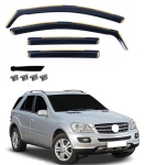 Комплект от 4бр. ветробрани за Mercedes Benz ML W164 2005-2011, марка FLEX