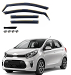 Комплект от 4бр. ветробрани за KIA PICANTO III 5D 2017 г. +, марка FLEX