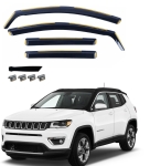 Комплект от 4бр. ветробрани за Jeep Compass II (MP) 2018 г. +, марка FLEX