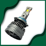 Комплект LED крушки HB3 – 12V-24V 60W 6500LM 6000K CANBUS без грешки