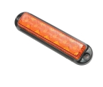 LED аварийна / сигнална лампа (Flash) – Жълта  6 Диода  4 режима  12V-24V