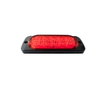 Червена LED Сигнална / Аварийна Блиц светлина - 12 диода  12V-24V