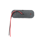 Жълта LED Габаритна светлина / маркер - 12 диода 12V-24V
