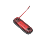 Червена LED Габаритна светлина / маркер - 12 диода 12V-24V