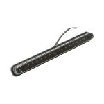 Червен LED Габарит / Маркер - Опушен 16 диода 12V-24V 235mm