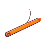 Жълт/Оранжев LED Габарит / Маркер с NEON ефект - 16 диода 12V-24V 235mm