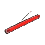 Червен LED Габарит / Маркер с NEON ефект - 16 диода 12V-24V 235mm