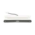 Бял LED Габарит / Маркер с NEON ефект - 16 диода 12V-24V 235mm