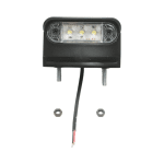 LED Плафон / Осветление за Регистрационен Номер - 3 диода 12V-24V