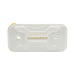 Бял LED Габарит / Маркер X Neon ефект – 30 диода 2 функции 12V/24V