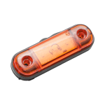 Жълта LED Габаритна светлина / Маркер - 3 диода  12V-24V