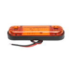 Жълта LED Габаритна светлина / Маркер - 3 диода  12V-24V