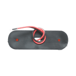 Жълта LED Габаритна светлина / Маркер - 3 диода  12V-24V
