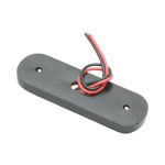 Жълта LED Габаритна светлина / Маркер - Опушен 3 диода 12V-24V