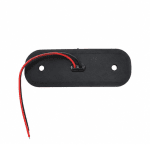 Червена LED Габаритна светлина / маркер - Опушен 12 диода 12V-24V
