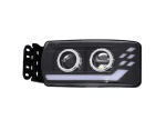 Ляв LED Фар за IVECO STRALIS 24V – DRL, Startup Effect, Лупи, OEM 5801571746