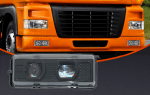 Ляв LED Халоген / Фар за мъгла с двойна лупа за DAF XF95, 75CF, 85CF – OEM 1328861