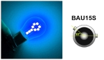 LED Лед Крушки, 18 SMD, BA15S 1156 (P21W), BAU15S 1156 (PY21W), 12V - 24V, Бяла, Оранжева, Червена, Синя Светлина