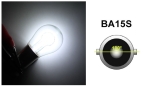LED Лед Крушки, 18 SMD, BA15S 1156 (P21W), BAU15S 1156 (PY21W), 12V - 24V, Бяла, Оранжева, Червена, Синя Светлина