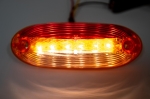 LED Светодиоден Страничен Габарит, Оранжев, Бял, Червен цвят, 125mm x 44mm 24V