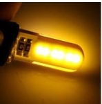LED Лед Диодни Крушки За Габарит, Т10 W5W, COB 12-Core, 12V, 6 Цвята Светлина