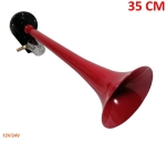 Тромба клаксон единична 12-24V 140 db за камион ван бус - 35cm