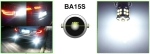 LED Крушки 30 SMD BA15S 1156 (P21W) BAU15S 1156 (PY21W) 12V - 24V, Бяла Оранжева Червена Синя Светлина Canbus