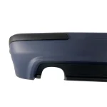 Задна броня за BMW E39 седан - M5 дизайн с двоен дифузер с отвори за парктроник грундирана